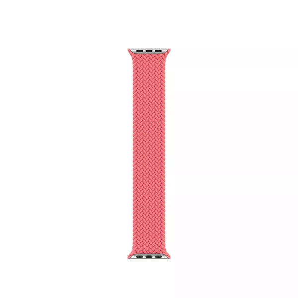 APPLE WATCH BRAIDED SOLO LOOP 44MM - PINK PUNCH - SIZE 8 - PINK - Brand New
