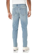 AMAZON ESSENTIALS MEN'S SLIM-FIT COMFORT STRETCH JEANS LIGHT BLUE 35W X 32L - Brand New