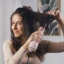 L'ANGE HAIR LE VOLUME 2-IN-1 TITANIUM BLOW DRYER BRUSH - BLUSH - Like New