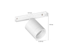 PHILIPS HUE PERIFO TRACK WHITE/RGB CYLINDER SPOTLIGHT - WHITE - Brand New