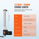 VEVOR LINEAR ACTUATOR KIT, 13" HIGH SPEED 0.55"/S LINEAR MOTION - BLACK/SILVER - Like New