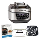 B08L1DDQK9 PowerXL Grill Air Fryer Combo - Silver - Brand New