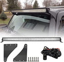 DaSen 50" 288W Curved LED Light Bar Upper Roof Mount Brackets B07H2X4TQF -NEW - Brand New