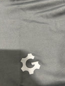JUMGEAR-LIFE QUARTER ZIPPER PULLOVER SWEAT SHIRT - SIZE: MEN L - LIGHT GRAY - Like New