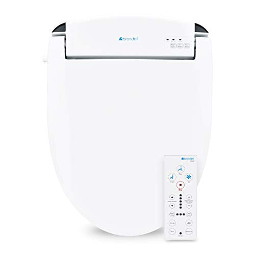 BRONDELL SWASH SE600 BIDET TOILET SEAT FITS ROUND TOILETS - WHITE - Like New