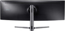 For Parts: SAMSUNG 49" DUAL QHD (5120x1440) CURVED GAMING MONITOR CRACKED SCREEN/LCD