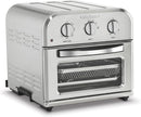 Cuisinart TOA-26 Compact Airfryer Toaster Oven, 1800W Motor - - Scratch & Dent