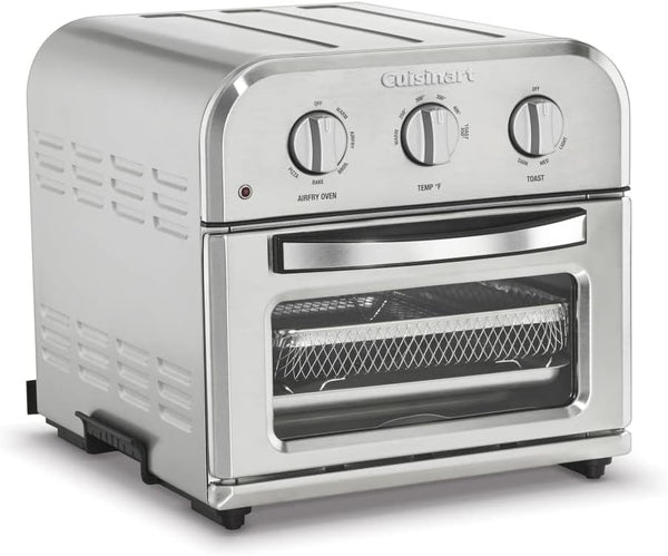 Cuisinart TOA-26 Compact Airfryer Toaster Oven, 1800W Motor - - Scratch & Dent
