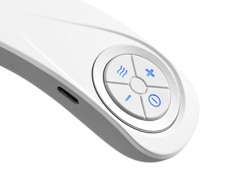 BENE STRESS RELIEF HEATED NECK MASSAGER - WHITE - Like New