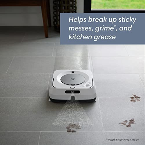 IROBOT BRAAVA JET M6 (6110) ULTIMATE ROBOT MOP WI-FI CONNECTED - WHITE - Brand New