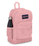JANSPORT CROSS TOWN PLUS REMIX BACKPACK PADDED BACK PANEL - MISTY ROSE CORDUROY - Brand New