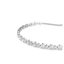Swarovski Bracelet Tennisatrix Collection White Rhodium Matrix - White - Like New