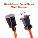 CLEAR POWER 16 GAUGE 3PRONG CORDS (16/2-2-PRONG POLARIZED, 100 FT) - ORANGE - Brand New