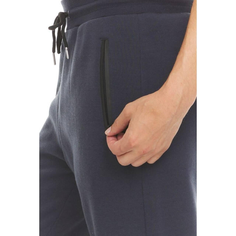 PURE CHAMP MENS FLEECE ACTIVE ATHLETIC JOGGER SWEATPANTS - SIZE: MEN 3XL - NAVY - Brand New