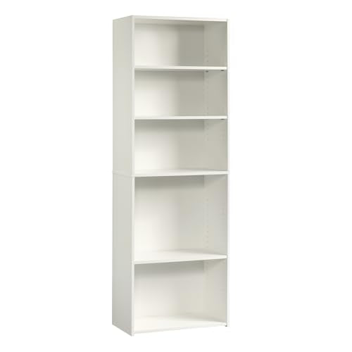 SAUDER BEGINNINGS 3-SHELF BOOKCASE - SOFT WHITE - Like New
