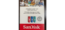 SanDisk 64GB CRUZER GLIDE 3.0 USB FLASH DRIVE 3 PACK - Red/Blue/Green - Brand New
