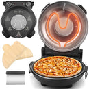 BAKERS FRIEND BAKER’S FRIEND ELECTRIC PIZZA OVEN 12" PIZZA MAKER - GRAPHITE GRAY - Like New