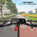 HOVER-1 NIGHT OWL ELECTRIC FOLDING SCOOTER 31 MPH 37 MILE RANGE - BLACK/RED - Brand New