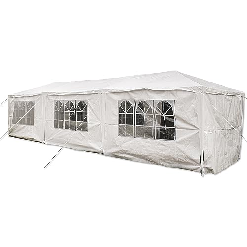 Backyard Expressions Party Tent Canopy Tent 906776-WB - White - Like New