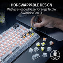 RAZER BLACKWIDOW V4 75% MECHANICAL GAMING KEYBOARD - Scratch & Dent