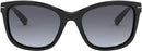 OAKLEY OO9232 DROP IN HIGH BRIDGE WOMEN SUNGLASSES - BLACK FRAME GREY LENS - Like New
