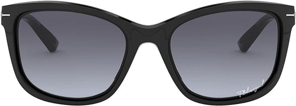 OAKLEY OO9232 DROP IN HIGH BRIDGE WOMEN SUNGLASSES - BLACK FRAME GREY LENS - Like New