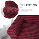 NICEEC Love Seat Slipcover Red Love Seat Cover 1 Piece Easy Fitted Sofa Couch - Like New