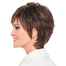 Raquel Welch Fierce And Focused Hand Tied Short Bob Wig Hairuwear Hazelnut - Brand New