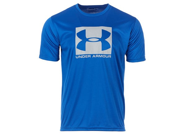 UNDER ARMOUR MEN'S BOXED SPORTSTYLE SHORT SLEEVE T-SHIRT - SIZE: XL - ROYAL - Brand New
