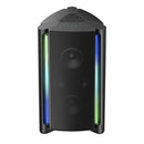 TCL TP200K PORTABLE BLUETOOTH PARTY SPEAKER WITH RGB LIGHT SHOWS - BLACK - Like New