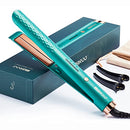 IBROO INFRARED FLAT IRON HAIR STRAIGHTENER KERATIN INFUSED S3-D1002 - GREEN - Like New