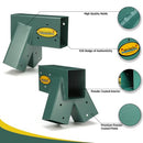 EASTERN JUNGLE GYM EASY 1-2-3 A-FRAME SWING SET BRACKET HEAVY DUTY EZ - Green - Like New