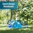 ZONE TECH INSTANT POP UP BEACH TENT CANOPY - BLUE - Like New