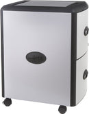 STOREX PLASTIC 2-DRAWER MOBILE FILE CABINET 61352U01C - GRAY - Like New