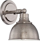 Craftmade 35901-AN Timarron Metal Wall Sconce 1-Light 100 Watt, Antique Nickel - Brand New