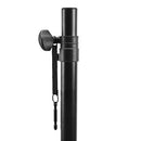 Amazon Basics Adjustable Height Tripod Speaker Stand up to 99.2 lbs Black - Brand New