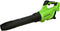 Greenworks 40V 120 MPH 500 CFM Cordless Leaf Blower TOOL ONLY BLF349 - GREEN Like New