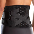 Copper Fit X-Back Brace for Lower Back Pain, Adjustable, Breathable (L/XL) - BLK - Like New