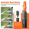 GREENER 100FT Tools Hybrid Garden Hose - Orange/Gray - Like New