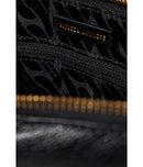 REBECCA MINKOFF CROSSBODY BAG - BLACK/ANTIQUE BRASS - Like New