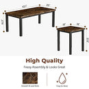 DKLGG FAUX MARBLE COFFEE TABLE SET OF 3 PIECE LIVING ROOM TABLE - BROWN - Like New