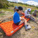 BIG AGNES RAPIDE SL - INSULATED SLEEPING PAD, TAPERED FLOOR (50X78) - ORANGE - Like New