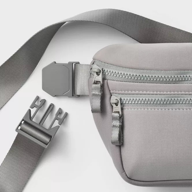 ALL IN MOTION PREMIUM BELT BAG - GRAY - Brand New