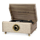 Victrola Highland 4-in-1 Bluetooth Record Player with Speakers - Walnut - Like New