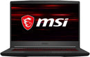 MSI GF65 15.6 FHD I7-10750H 8 512GB SSD GTX 1660 TI GF65 Thin 10SDR-1226CA Like New