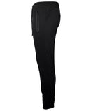 BLU ROCK MEN'S SLIM-FIT TECH JOGGERS ZIPPER POCKETS SWEATPANTS- SIZE: XL - BLACK - Brand New