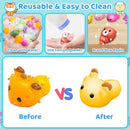 200 Pcs Mochi Squishy Toy, Mini Kawaii Squishies Bulk Sensory Fidget Toys - Like New
