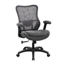 WITTLONG WIT-938-DGY BIG AND TALL OFFICE CHAIR 500LBS HEAVY DUTY - DARK GRAY - Like New