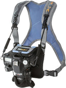 Carbon Express S4 Gear LockDownX Hands Free Camera Harness, SG00330 - Tan/Blue Like New