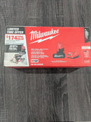 MILWAUKEE M12 12V XC HIGH OUTPUT 5.0 AH BATTERY PACK,CHARGER STARTER KIT - RED - Like New